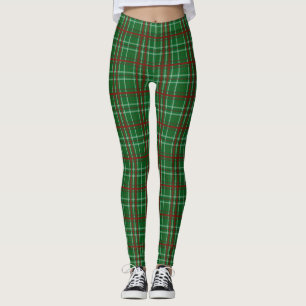 Xmas karierte Multimedia-Leggings Leggings