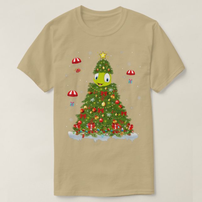Xmas Lichter Matching Family Funny Dragonfly Chris T-Shirt (Design vorne)