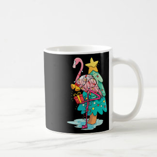 Xmas-Lichter Tropischer Flamingo Tier Weihnachten Kaffeetasse