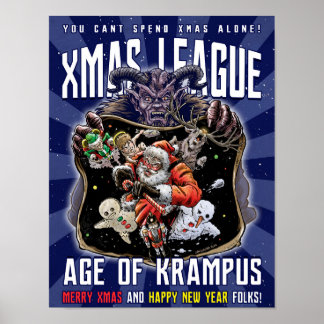 Xmas Liga Age of Krampus Poster