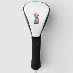 Xmas Lighting Weihnachtsmannmütze Australian Terri Golf Headcover
