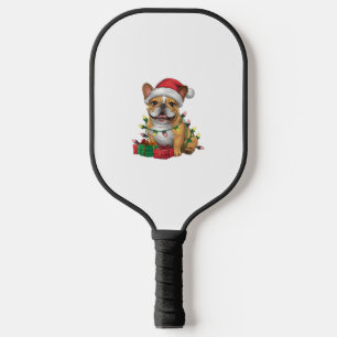Xmas Lighting Weihnachtsmannmütze Französischer Bu Pickleball Schläger