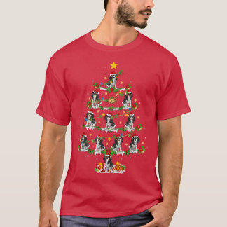 Xmas Lights Cavalier King Charles Spaniel Dog Chri T-Shirt