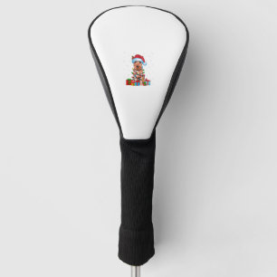 Xmas Lights Santa Soft überzogene Wheaten Terrier Golf Headcover
