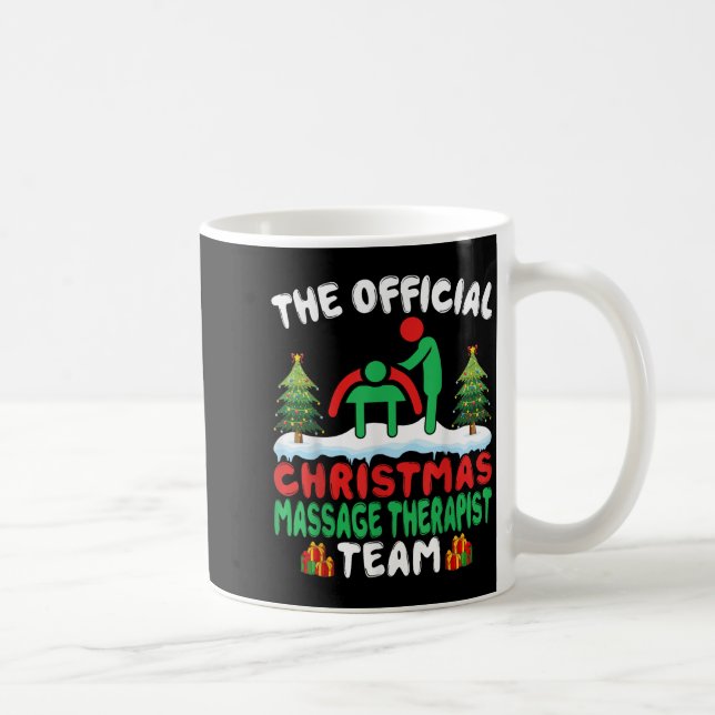 Xmas Mage Therast Team - Mage Therapy Christmas  Kaffeetasse (Rechts)