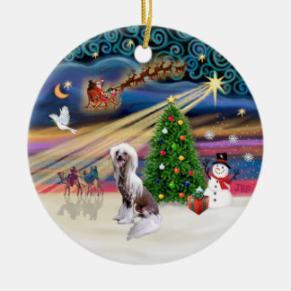 Xmas Magie - Chinesisch kreiert Keramik Ornament
