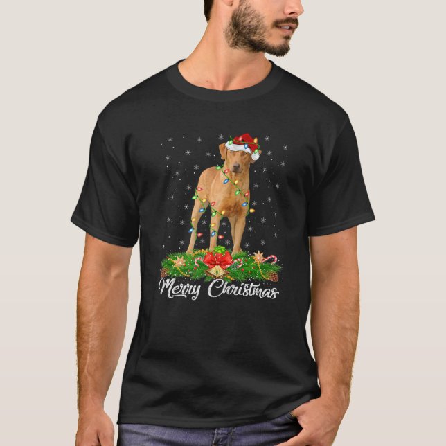 Xmas Matching Weihnachtsmannmütze Chesapeake Bay R T-Shirt (Vorderseite)