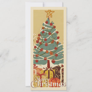 Xmas Motif, mit Geschenken unter dem Weihnachtsbau