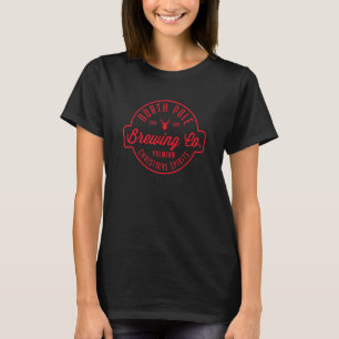 Xmas North Pole Brewing Co Christmas Spirit Liebe T-Shirt
