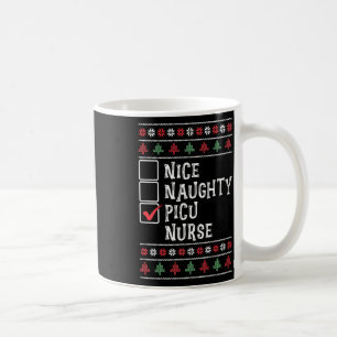 Xmas Nursing Healthcare Worker Picu Nurse Christma Kaffeetasse