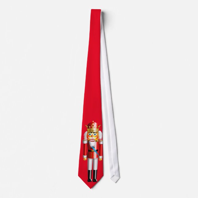 Xmas Nussknacker König Krawatte (Vorderseite)