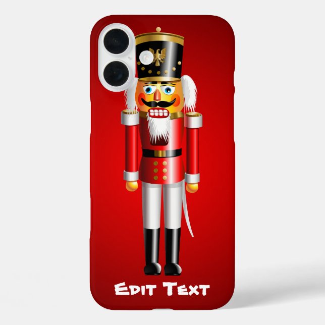 Xmas Nutcracker Case-Mate iPhone Hülle (Rückseite)