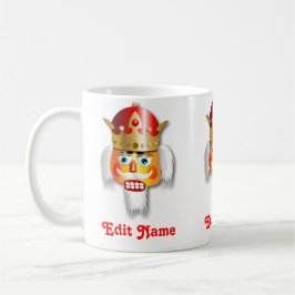 Xmas Nutcracker King mit Goldkrone Tasse