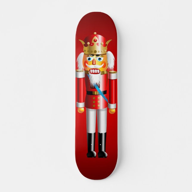 Xmas Nutcracker King Skateboard (Vorne)