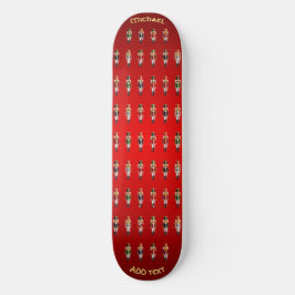 Xmas Nutcracker Toy Soldiers Skateboard