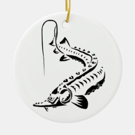 >XMAS ORNAMENT - STURGEON FISH - AMU DARYA-GERICHT