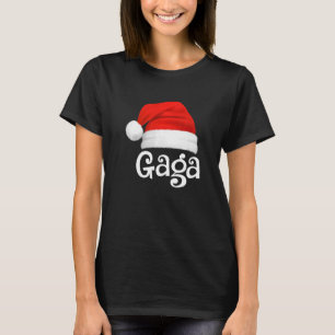 Xmas Pajama Group Matching Gaga WeihnachtsHat T-Shirt
