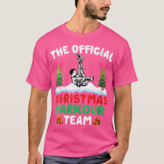 Xmas Parkour Team - Lustiges Freerunning Parkour W T-Shirt