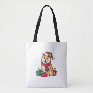 Xmas Party Decoration Santa Shiba Inu Dog Christma