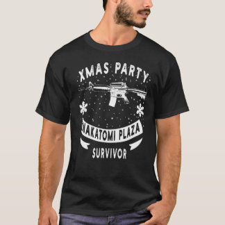 Xmas Party Nakatomi Plaza Survivor Weihnachtsfest  T-Shirt