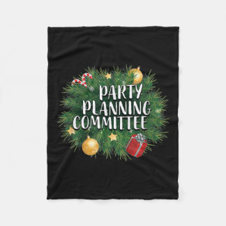 Xmas Party Planning Tees &amp; Aparel _ Red Party  Fleecedecke