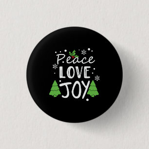 Xmas Peace Liebe Joy Button