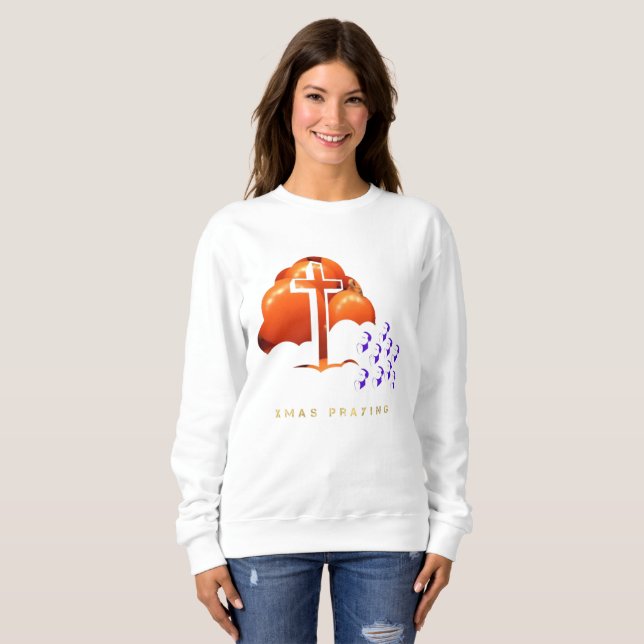 Xmas Praying Sweatshirt (Vorne ganz)