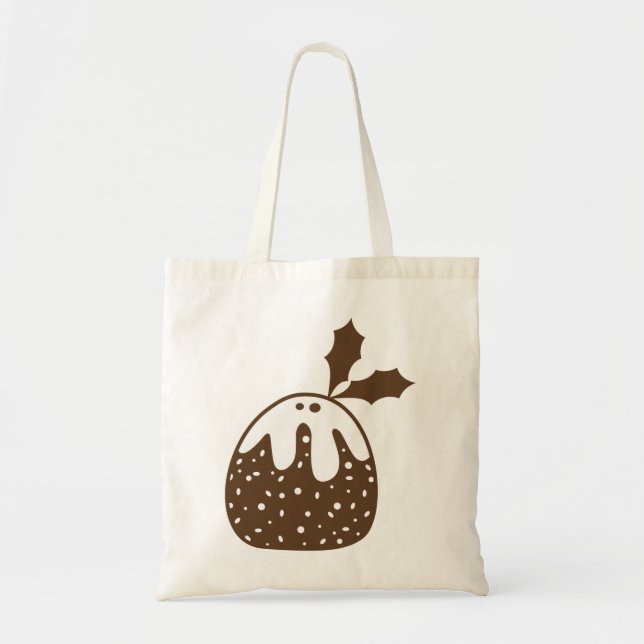 Xmas Pudding Tragetasche (Vorne)