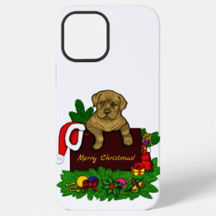 XMas Puppy iPhone 12 Pro Max Hülle
