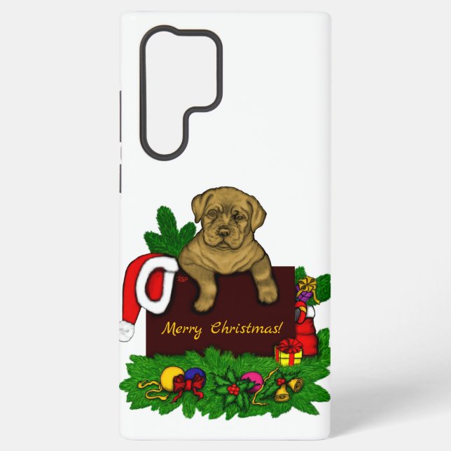 XMas Puppy Samsung Galaxy Hülle (Rückseite)