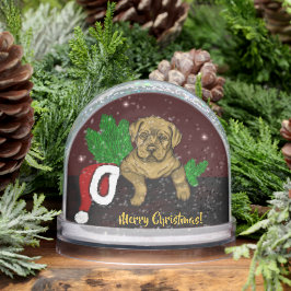 XMas Puppy Schneekugeln