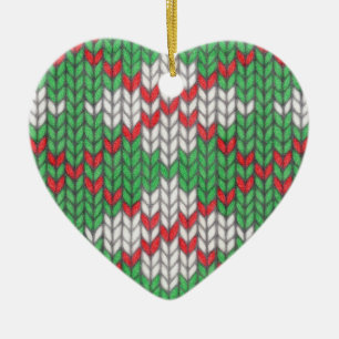 XMAS RAUTE STRICK Keramik Herzlich Willkommen bei Keramik Ornament