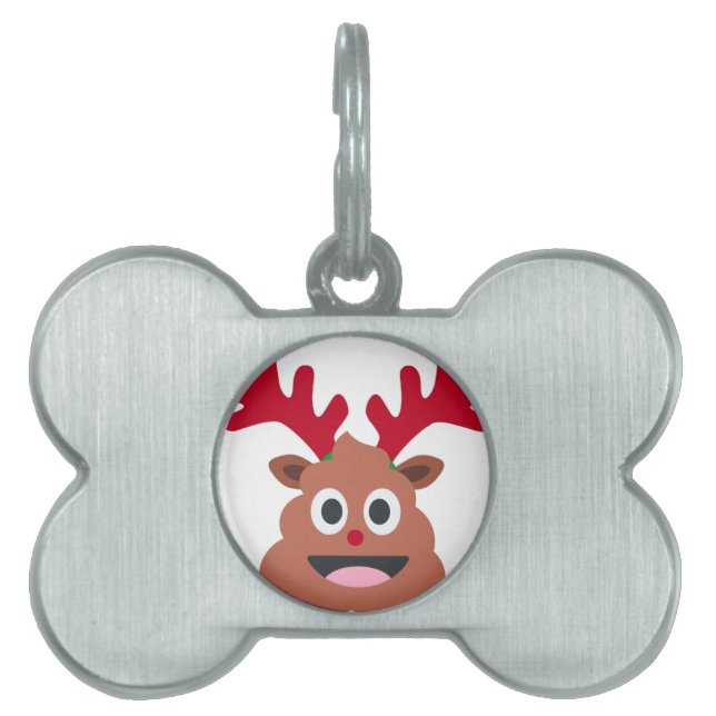 xmas reindei emoji tiermarke (Vorderseite)
