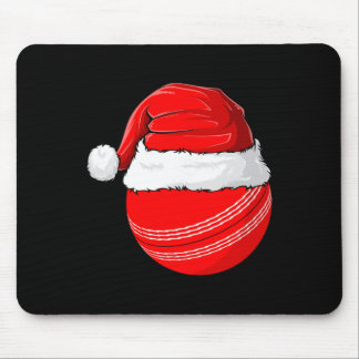 Xmas Santa Hat Christmas Cricket  Mousepad