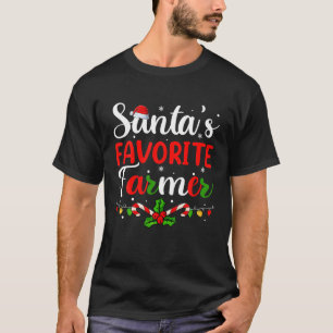 Xmas Santa's Lieblings-Bauer-Shirts Merry Christma T-Shirt