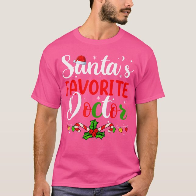 Xmas Santas Lieblings-Doctor-Shirts Frauen Merry C T-Shirt (Vorderseite)