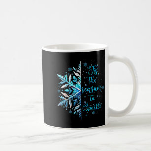 Xmas-Schneeflocke Die Saison Cozy Saison Frohe W Kaffeetasse