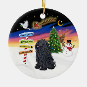Xmas Signs - Puli Keramikornament