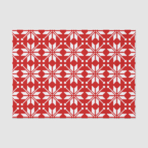 Xmas Snowflake Weihnachtsmuster Seidenpapier