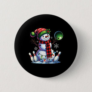 Xmas Snowman Bowling Ll und Button Weihnachten