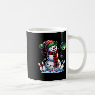 Xmas Snowman Bowling Ll und Button Weihnachten Kaffeetasse