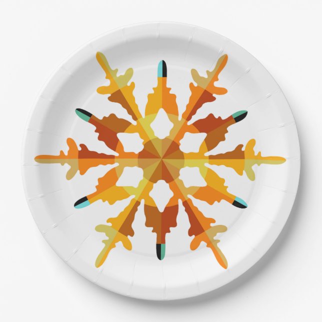 Xmas Special Buffet Plate Pappteller (Vorderseite)
