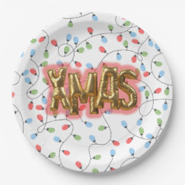 Xmas-Tabelle Pappteller