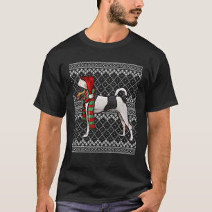 Xmas Toy Fox Terrier Santa Claus Hat Ugly Christma T-Shirt