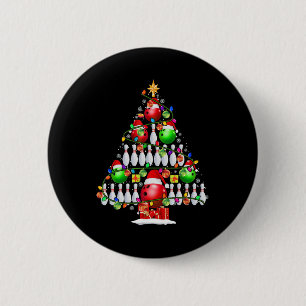 Xmas Tree Bowling Xmas Lights Weihnachtsball P Button