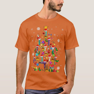 Xmas Tree Fairstylist Xmas Lights Tree Fairstylist T-Shirt