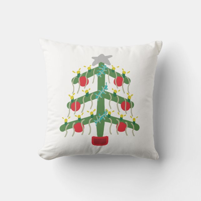 Xmas Tree Kissen (Vorderseite)