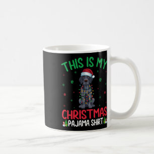 Xmas Tree Santa German Kurzhaar Pointer Dog Chr Kaffeetasse