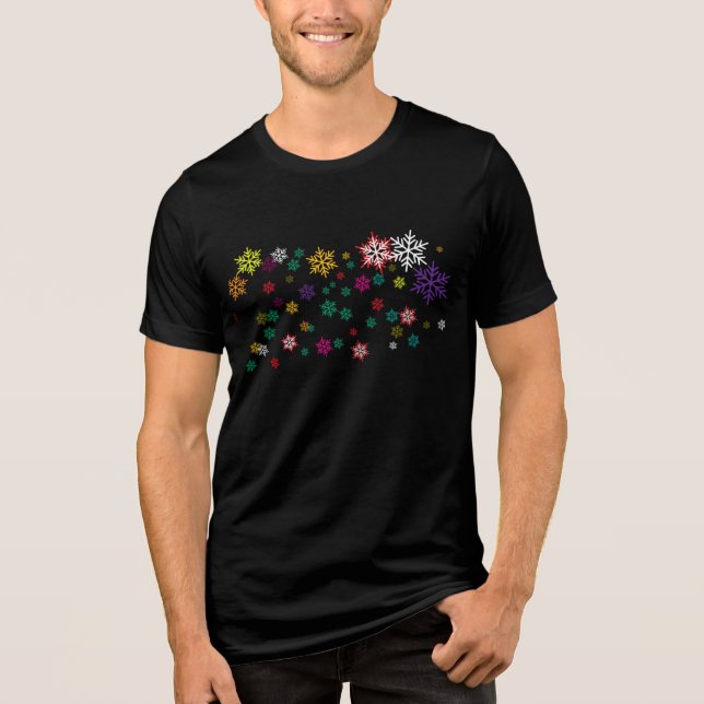 Xmas Tri-Blend Shirt (Vorderseite)