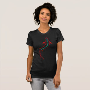 - XMAS TRIBAL STURGEON FISH - SWIMMINGSTURGEON T-Shirt